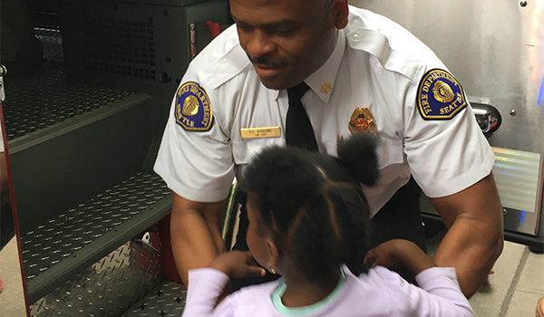 Fire Chief Harold Scoggins