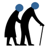 two people walking