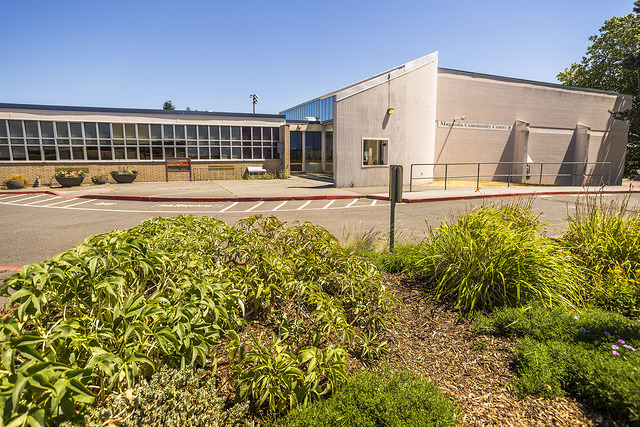 Magnolia Community Center entrance