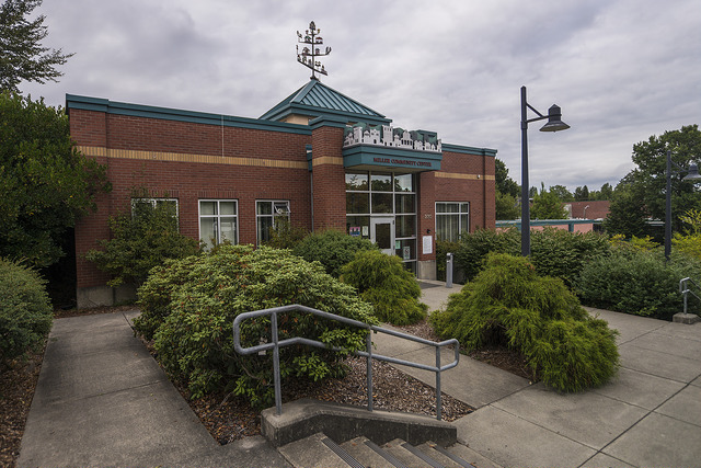 Miller Community Center stairs