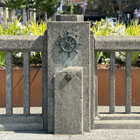 Historic Balustrades – we preserved the original concrete railings from the seawall and moved them further east.     